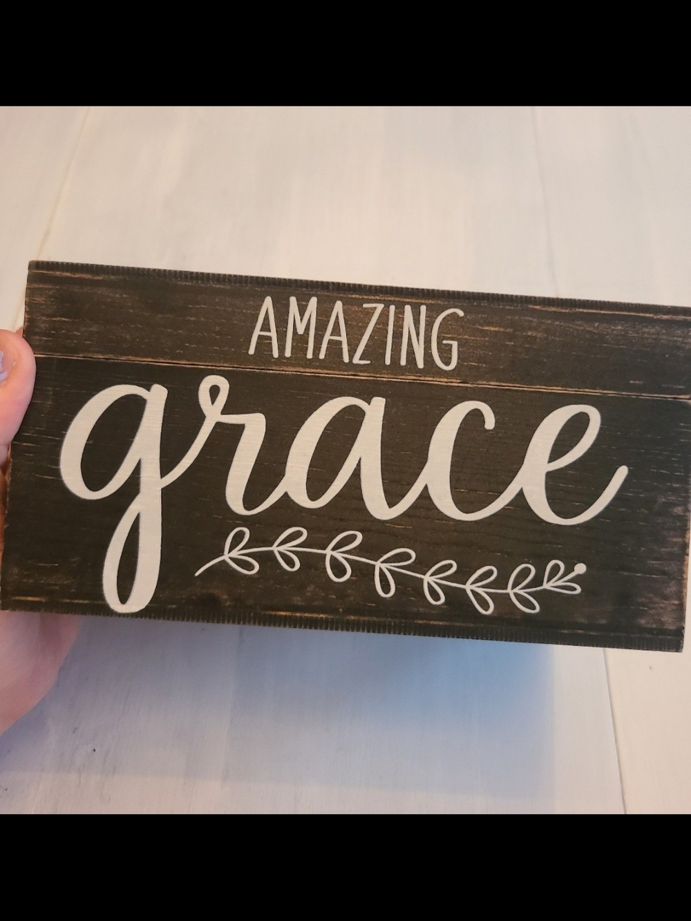 Hobby Lobby - Amazing grace black wooden box